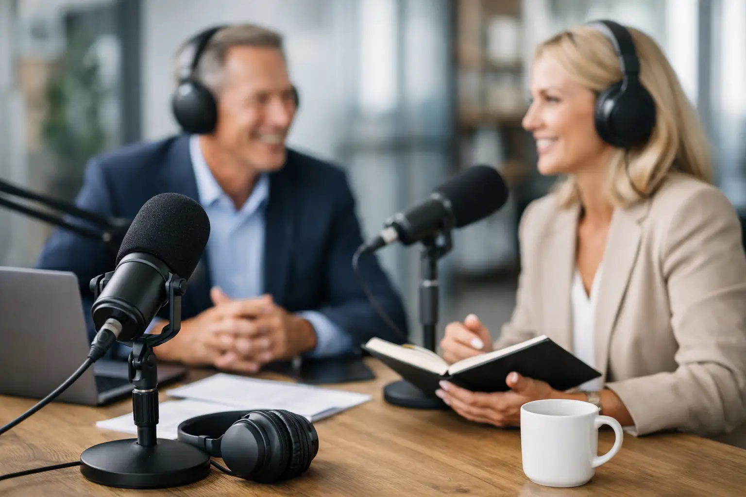 12 Top Podcasts for Business Authors