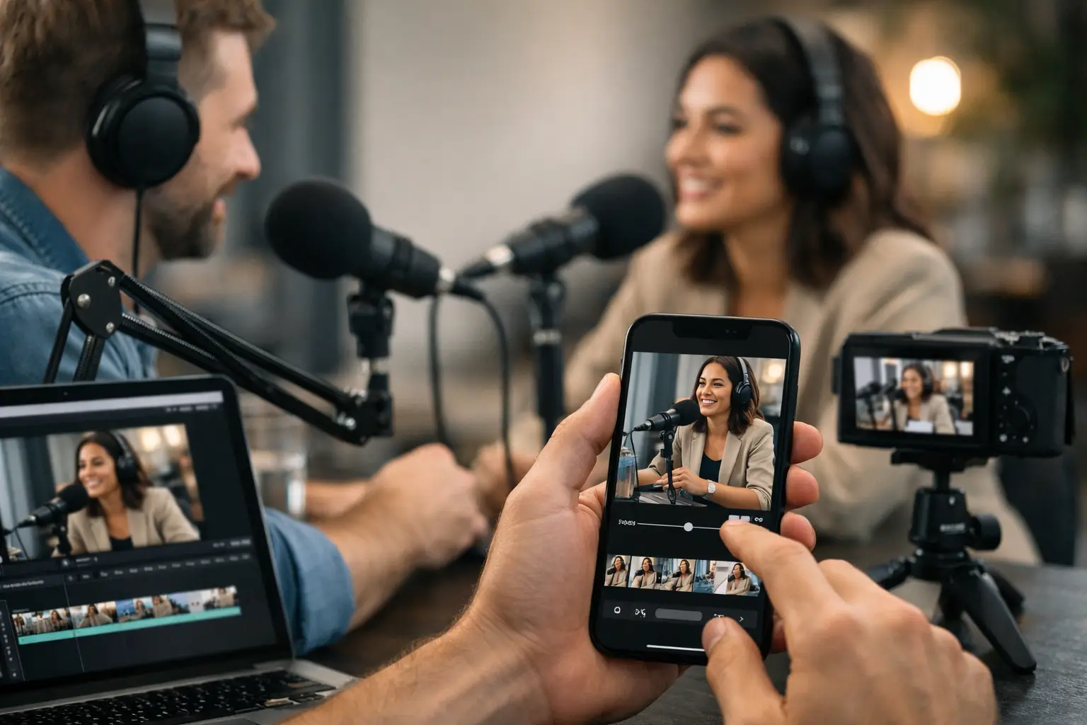 How to Repurpose Podcast Interviews Into Reels
