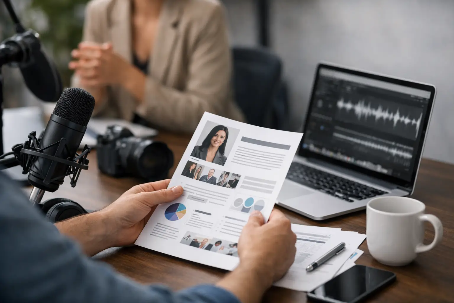 How to Create a Podcast Media One Sheet That Works